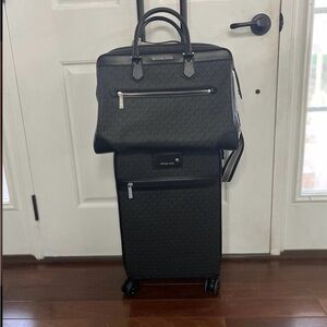 Michael Kors Black Travel Bag Set